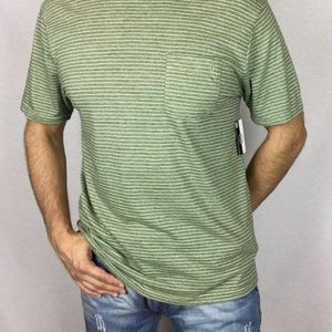 Interesting Boathouse Brand light green crew neck short sleeve designer's top